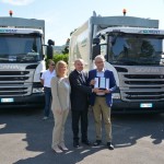 Cinzia Caserotti(Italscania Spa) Franco Fenoglio (AD Italscania Spa)Furio Fabbri(AD Gorent)