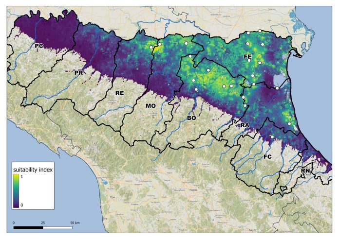 Culex perexiguus trovata in emilia romagna