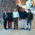 Foto di gruppo da sinistra Ghinato, Pedrini, Adamoli, Cocconi, Ascari